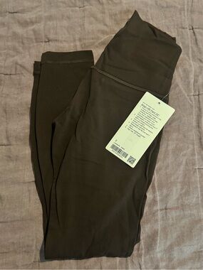 NEW! Lululemon High-Waisted Brown Leggings with Tag